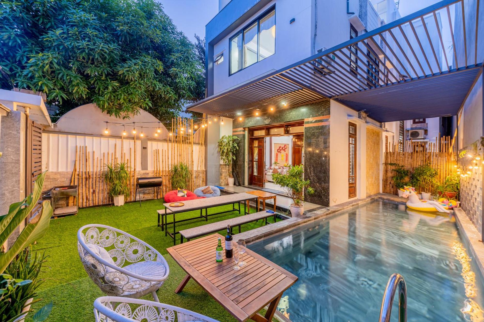 Hm Villa - Free Pick-Up My Khe Beach Da Nang Exterior foto
